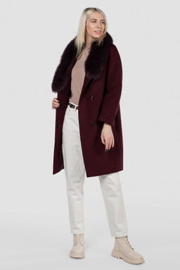 Мех натуральный (песец) Пальто утепленное Термофинн 100 г - El podio фото 6