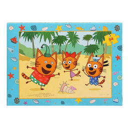 Цена за 20 шт. Пазл «Три кота», 54 элемента