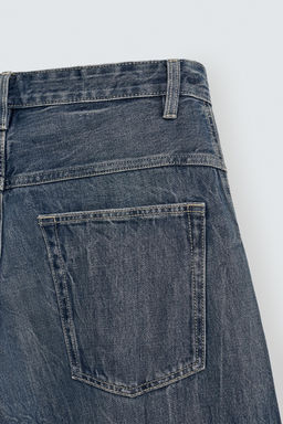 BAGGY FIT TWISTED-SEAM JEANS - Zara фото 10