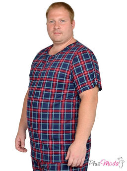 Футболка Модель №1295 размеры 44-84 - Plusmoda фото 2