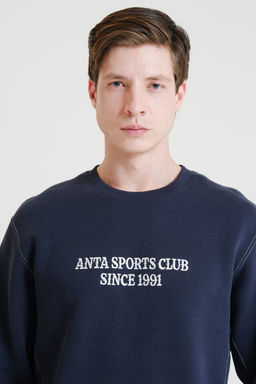 Свитшот Темно-синий - Anta фото 3