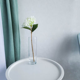 Цветок искусственный Гортензия 43 см белая / WN-36 /уп 150/600/ - Галеонтрейд фото 3