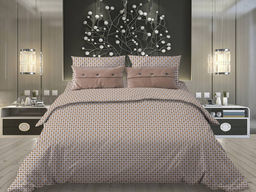 Наволочка 60*60 см, бязь "Комфорт" (Виши, бежевый)