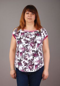 Футболка Домино огурцы - Марлен фото 2