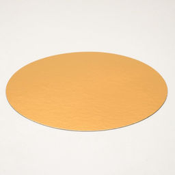 Цена за 10 шт. Подложка для торта, 30 см, золото - серебро, 0.8 мм