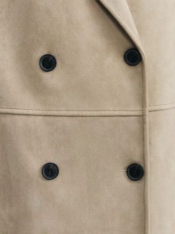 Пальто из искусственной замши / Zarina фото 11