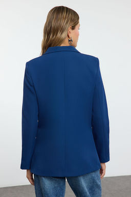 TRENDYOLMILLA Antrasit Regular Astarl? Dugme Detayl? Dokuma Blazer Ceket TWOAW21CE0264 фото 57