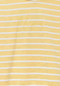 Mavi Logo Bask?l? Cizgili Sar? Sweatshirt  фото 5