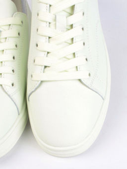 05-PDXL161-5 LT. GREEN Кроссовки женские (натуральная кожа)