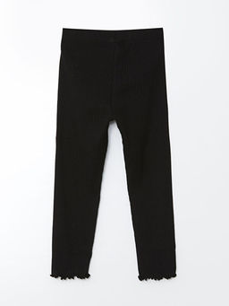 Beli Lastikli K?z ?ocuk Basic Tayt