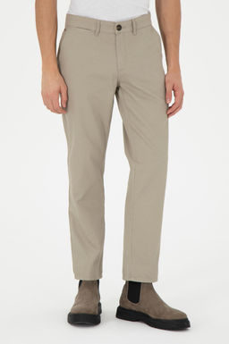 Мужские брюки из плотной ткани светло-хаки Неожиданная скидка в корзине - U.s. polo assn фото 8