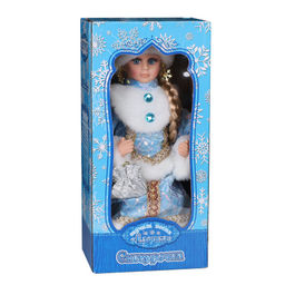 Фигурка Снегурочка 30 см +подарок / 23B12-12 /уп 36/ музыкальная - Галеонтрейд фото 5