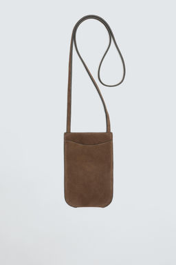 LEATHER CROSSBODY BAG