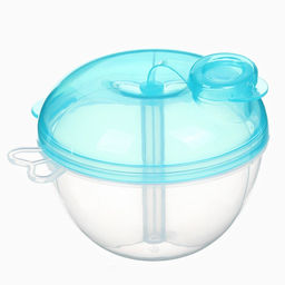 Контейнер для детского питания Крошка Я, 3 секции, ВИД 3, 180 мл., голубой