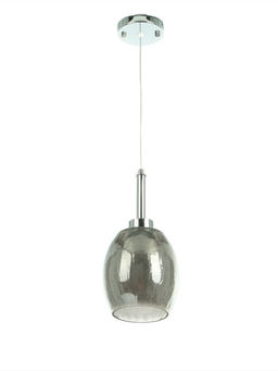 Светильник «Кейти» 1×40 Вт Е27 серебро 14×14×29.5+100 см