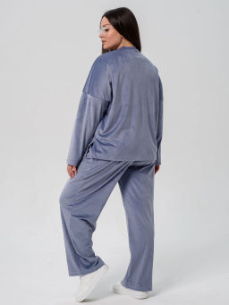 Костюм велюровый Домашний 2 - Оптима фото 4