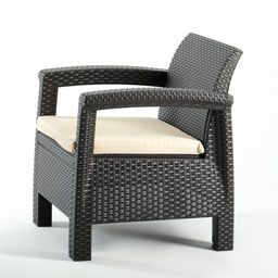 Комплект садовой мебели «Калифорния», 3 предмета: 2 кресла, стол, тёмно-коричневый