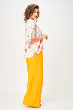 Костюм ANDINA CITY 9071-25 белый/желтый  фото 5