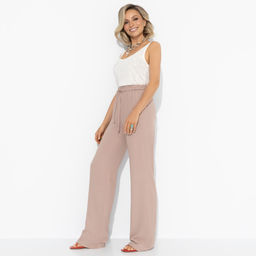 Брюки на резинке, Оглушительный успех (капучино) - Charutti фото 6