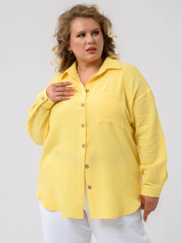 из МУСЛИНА! рубашка Муслин - Оптима фото 3