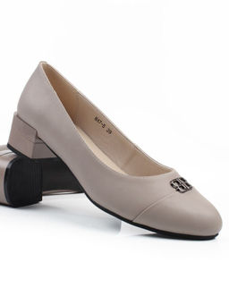 06-M47-5 KHAKI Туфли женские (натуральная кожа)