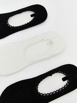 Dantel Detayl? Kad?n Babet ?orap 5li