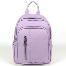 Женский рюкзак из эко кожи 0970 Фиолетовый - Cidirro фото 2