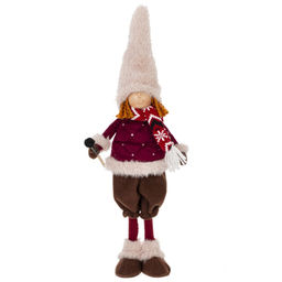 Игрушка набивная "Мальчик/девочка", L14,5 W12 H43 см, 2в.