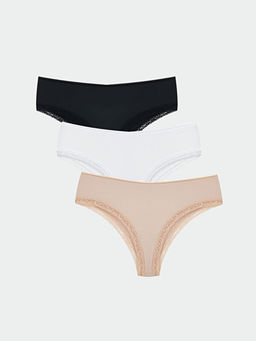 Dantel Detayl? Brazilian K?lot 3l?