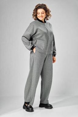 Бомбер VN fashion 1101 серый