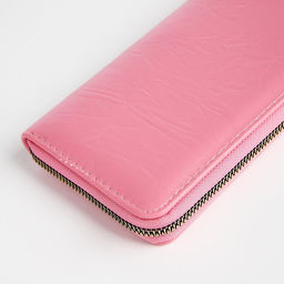 Кошелёк на молнии, розовый