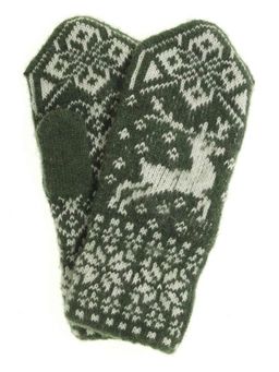 Варежки женские "Олень" ПП 3202-26