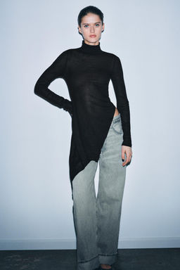 SUPIMA® ASYMMETRIC TOP - Zara фото 2