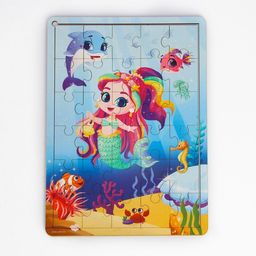 Пазл Русалочка с подсказкой - Лесная мастерская фото 6