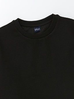 Bisiklet Yaka Uzun Kollu Erkek ?ocuk Sweatshirt - Waikiki фото 2