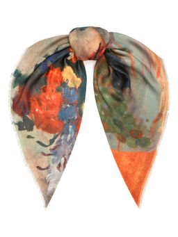 Платок жен. виск+шерсть 130х130 LG33-947-15