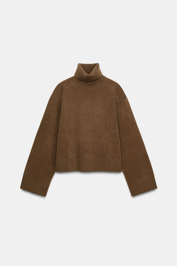 95% WOOL HIGH NECK JUMPER