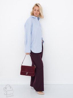 Сумка женская кожаная 8360F a.red Polina&Eiterou