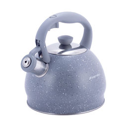 Чайник нерж. 2,0 л со свистком, с нейлоновой ручкой арт. 1072GR (00-002010)