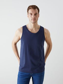 Bisiklet Yaka Erkek Kolsuz Ti??rt