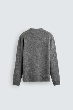 JERSEY CEPILLADO BOXY FIT / Gris oscuro - Zara фото 8