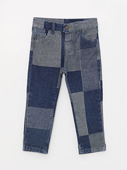 Beli Lastikli Basic Erkek Bebek Jean Pantolon