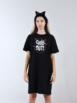 CRB wear / CWXW 50039-22 Сорочка женская ,черный/Ex.Cherubino