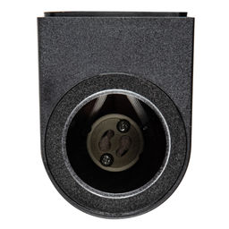 UUL-P51A 6W/GU10 IP65 BLACK Светильник уличный, под лампу GU10. Архитектурный накладной. Корпус черный. TM Uniel