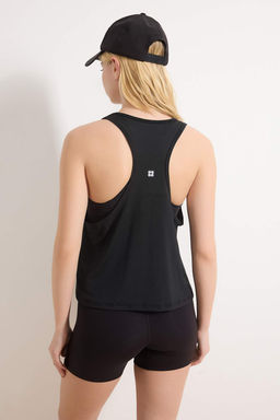 Siyah-Gul Kurusu 2li Micro Kumas Orme Spor T-Shirt THMSS26TS00001