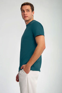 Арт. 61112/7 Футболка мужская 48-58 (6 шт) Цвет:изумруд - Идеал фото 3