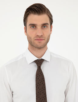 Beyaz Ex. Slim Fit Uzun Kollu Basic G_mlek - Pierre cardin фото 2