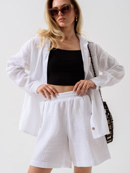 МУСЛИНОВЫЕ Шорты - Оптима фото 5