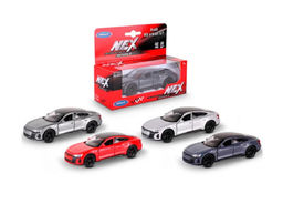 Welly. Машинка 1:38 "Audi e-tron GT", металл, пруж. мех., графитовый арт.43809W