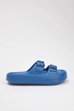 Trendyol Shoes Bej Cift Bantl? Toka Detayl? Hafif Taban Kad?n Terlik TAKSS25TE00019 - Trendyolmilla фото 23